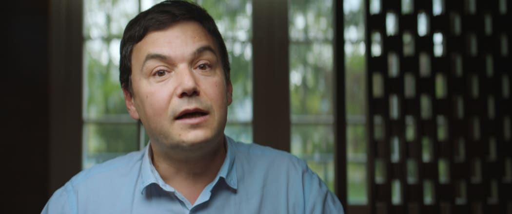 Author and academic Thomas Piketty in the film Capital in the 21st Century (2019).