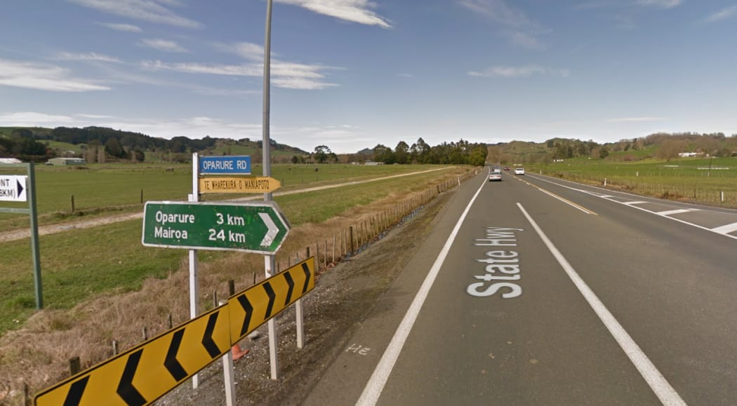 A gas leak has closed Oparure Rd, near State Highway 3 in the Waikato.