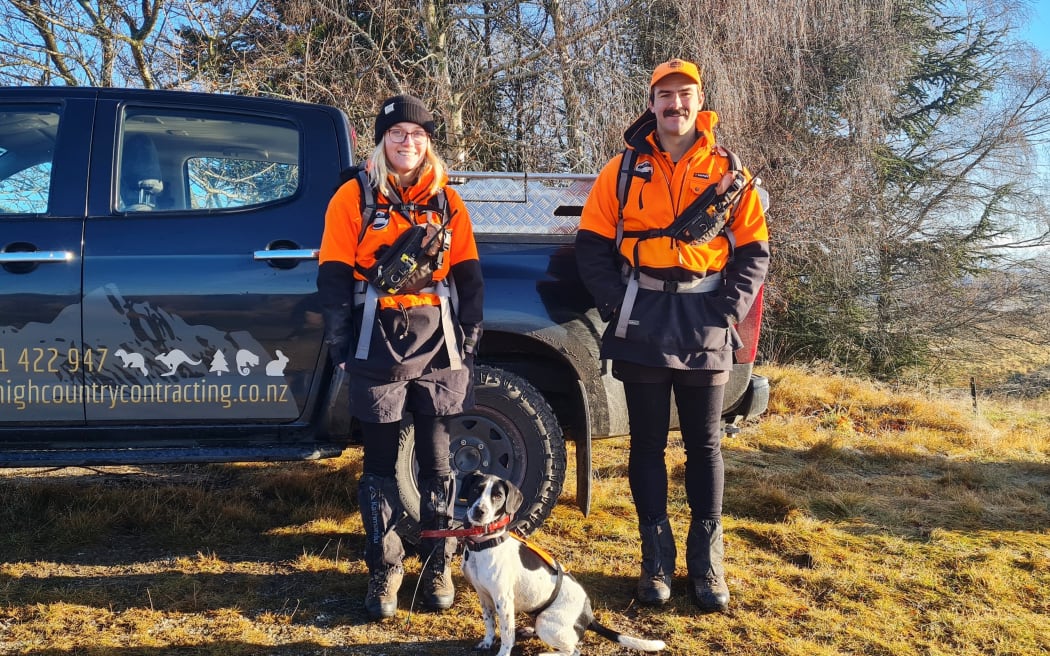 Amy Knopers, Toby and Blake Clinch from High Country Contracting
