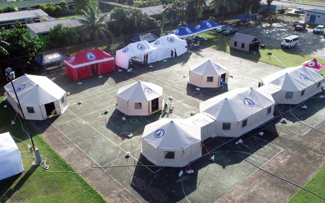 FEMAT's field hospital.