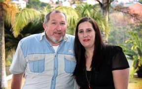 Heather Lloyd and her father Rob Skinner.