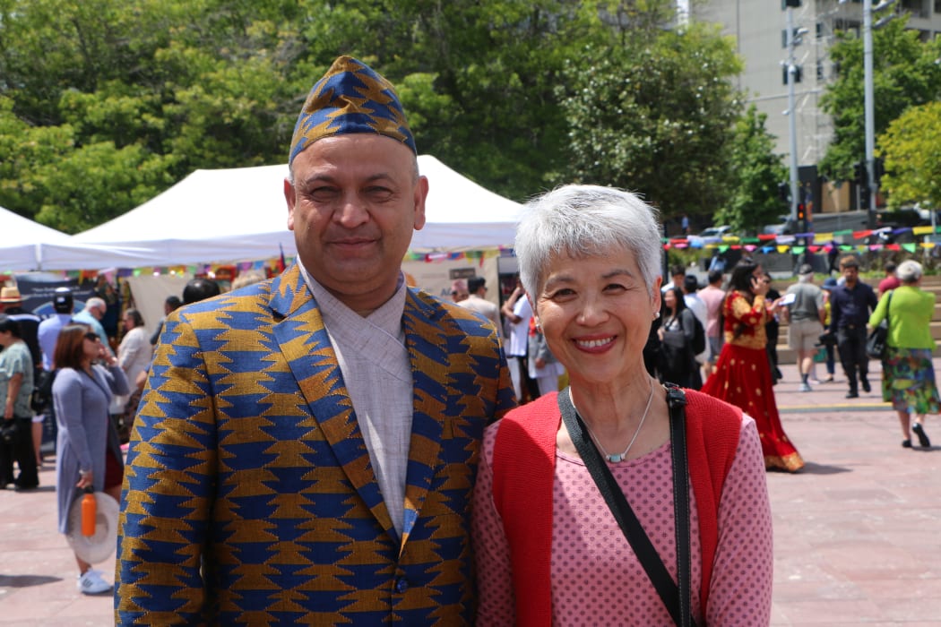 New Zealand Nepal Society president, Dinesh Khadka.