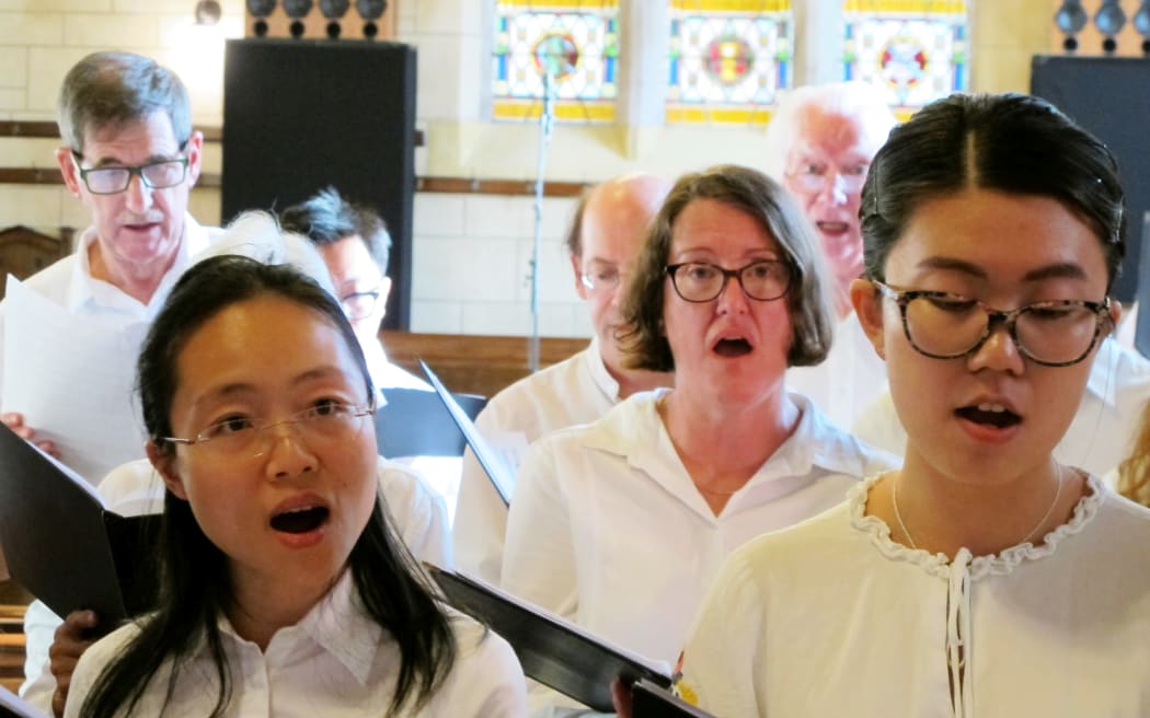 St Luke's Church choir, Remuera, Auckland.