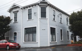 Two-storied late Victorian, wooden building in Mt Victoria, Wellington.
