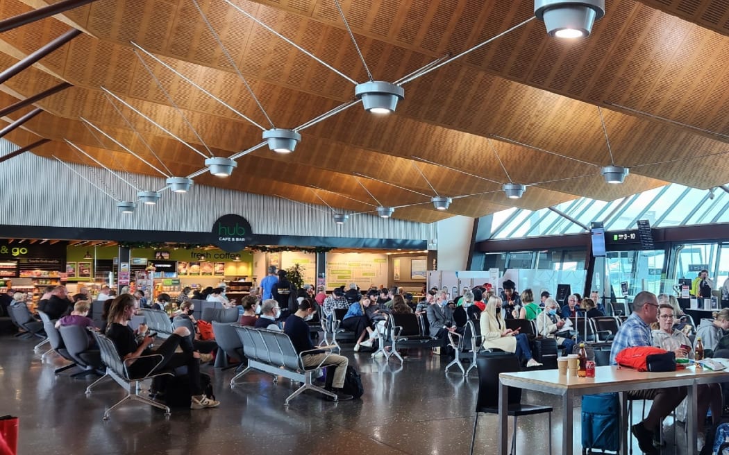 Christchurch Airport in December 2022.