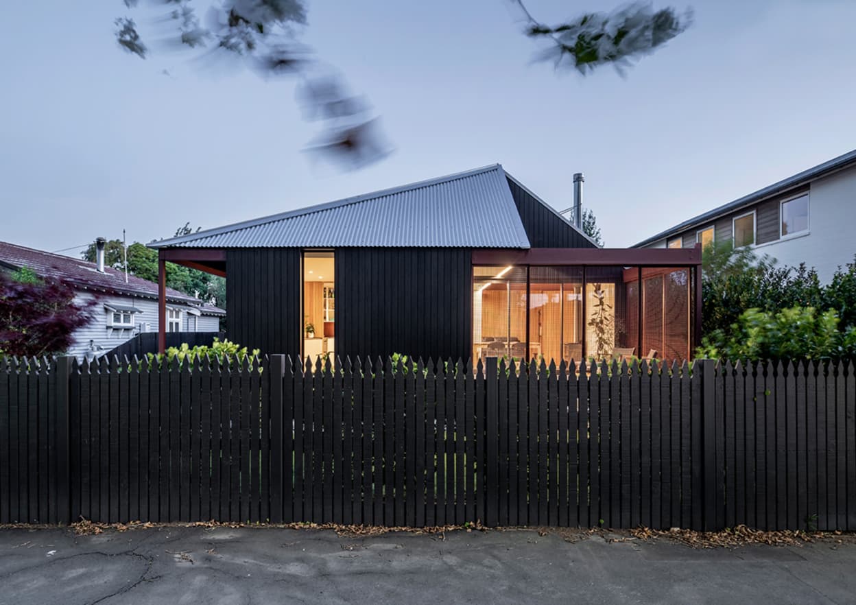 The Red Pine Villa in Somerfield, Christchurch, designed by Mitchell Coll of Fabric.