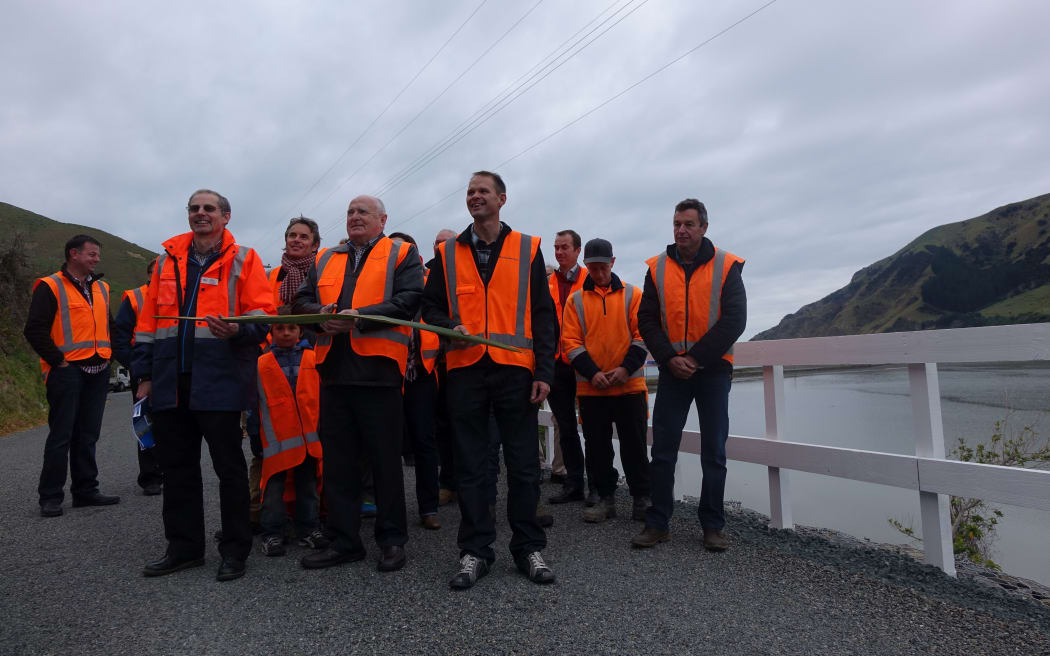 Nelson's Cable Bay Road is officially reopened.