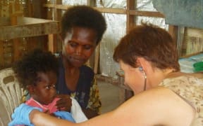 Bougainville childrens' camp