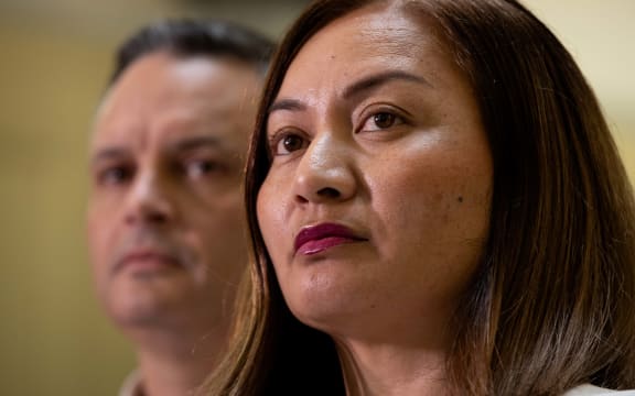 Green Party co-leaders Marama Davidson
