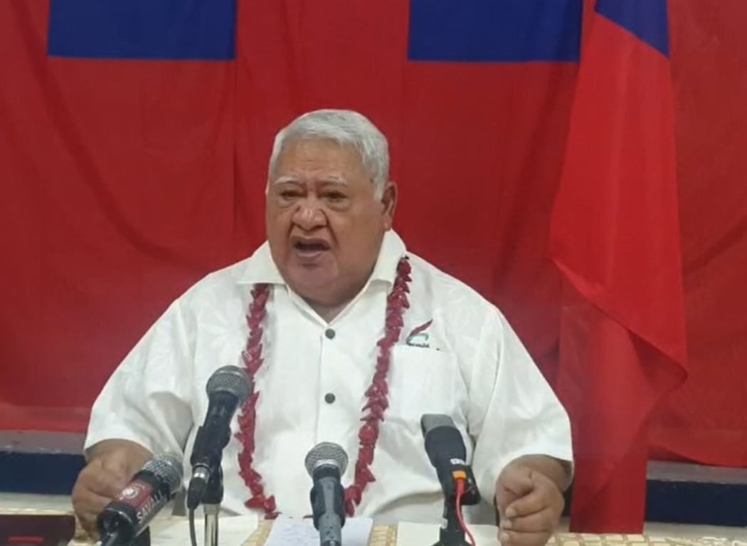 Tuilaepa Sailele Malielegaoi.