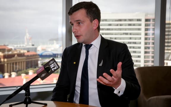 David Seymour fronting up.