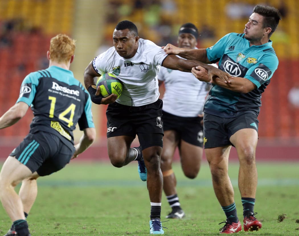 Serupepeli Vularika was among seven Fiji players in the Barbarians rugby squad.