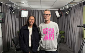 Kara Rickard and Tony Stamp