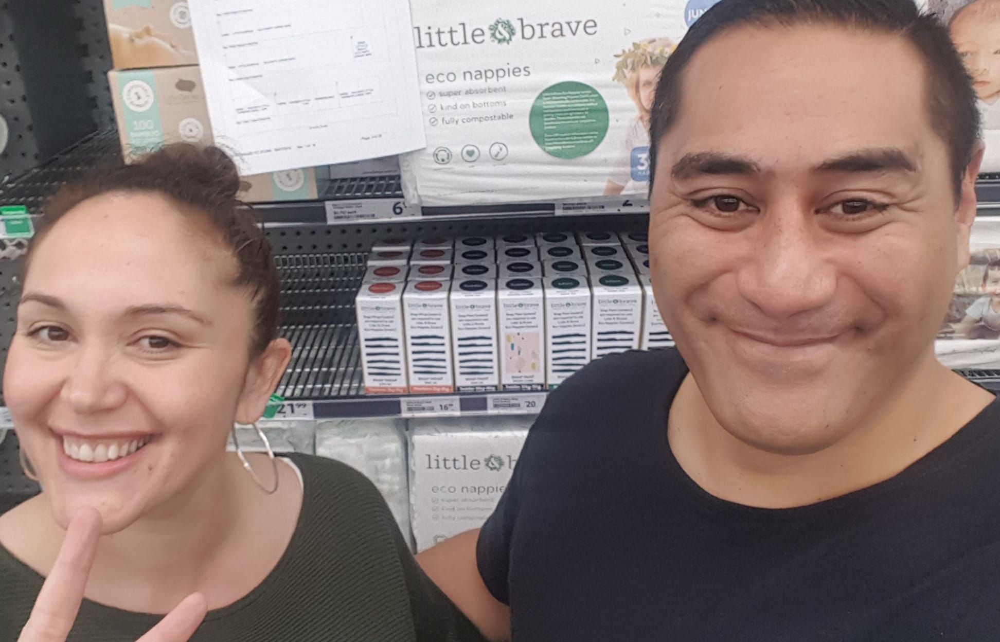 Little and brave nappies sales
