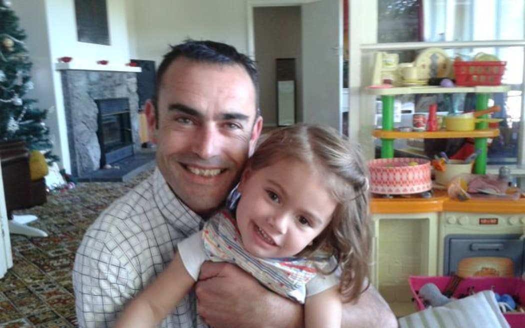 Kelly Dugan and his daughter Lucia