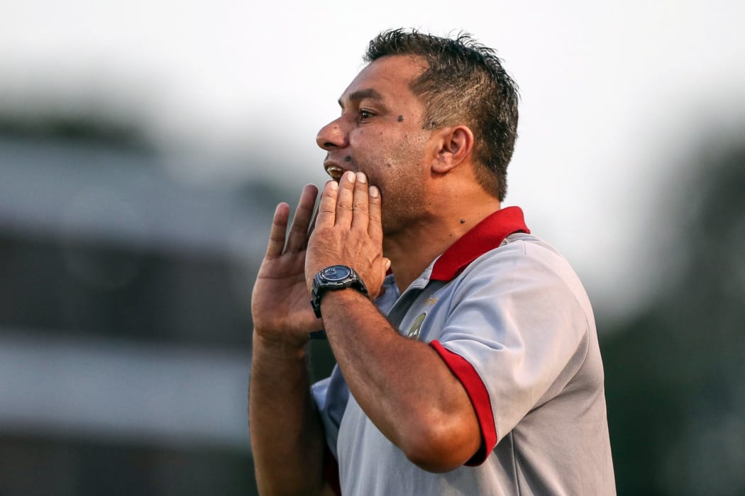 Hienghène Sport coach Felix Tagawa.