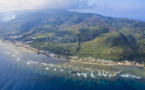 Aerial of Futuna, Wallis and Futuna, South Pacific, Pacific