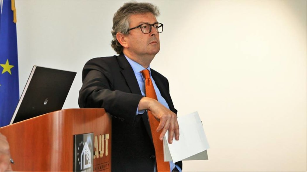 Professor Martin Holland, director of the National Centre for Research on Europe.