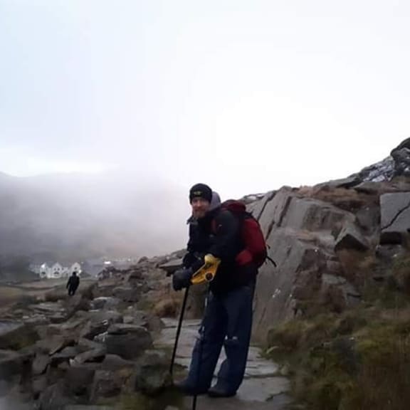 Jamie McAnsh, from Wales, who describes himself as a adapted athlete, is to climb Mt Everest using crutches.