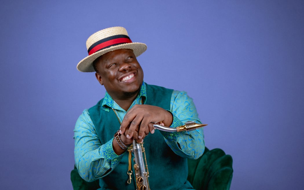 Saxophonist Thabani Gapara