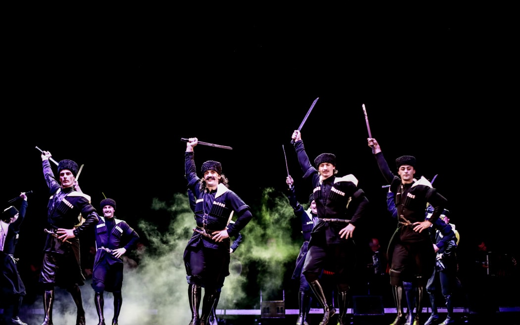 Each poised step and raised sword transforms Mkhedruli into a tribute to Georgia’s martial and equestrian traditions, showcasing courage, precision, and national pride