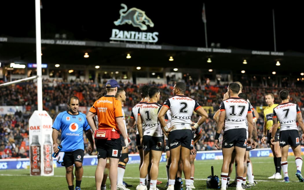 Warriors at Penrith.