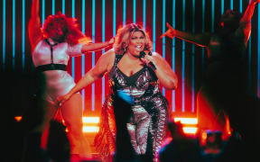 Lizzo performs at Spark Arena in Auckland, on 26 July, 2023