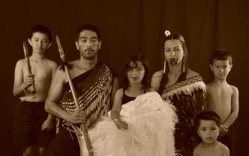 Hori Gage, 27, of Palmerston North was killed on 6 August after being shot. He is pictured with his whanau.