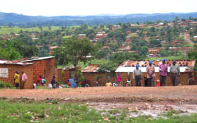 The outskirts of Uige, Angola, where more than a dozen people died in a stadium stampede.