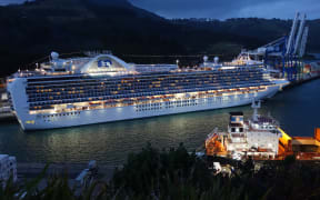 The explosion happened onboard the Emerald Princess.