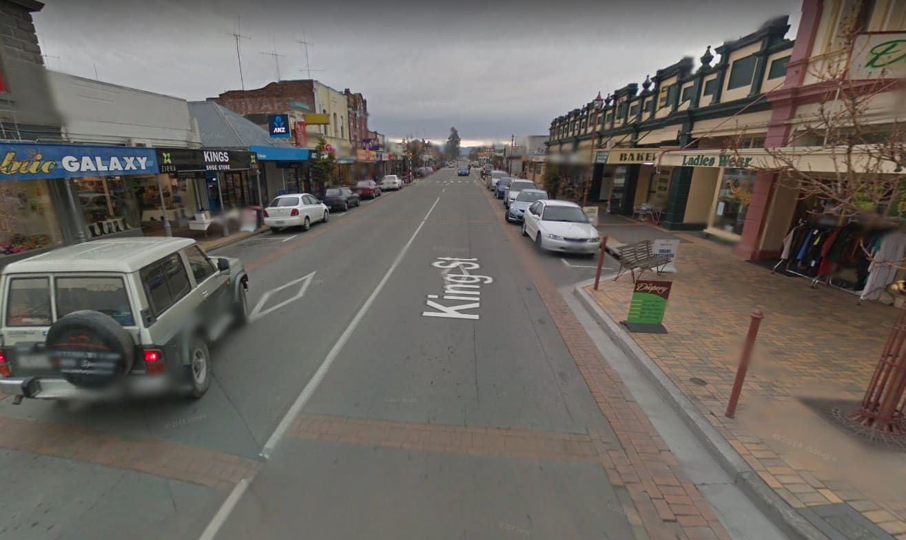The main street of Temuka.