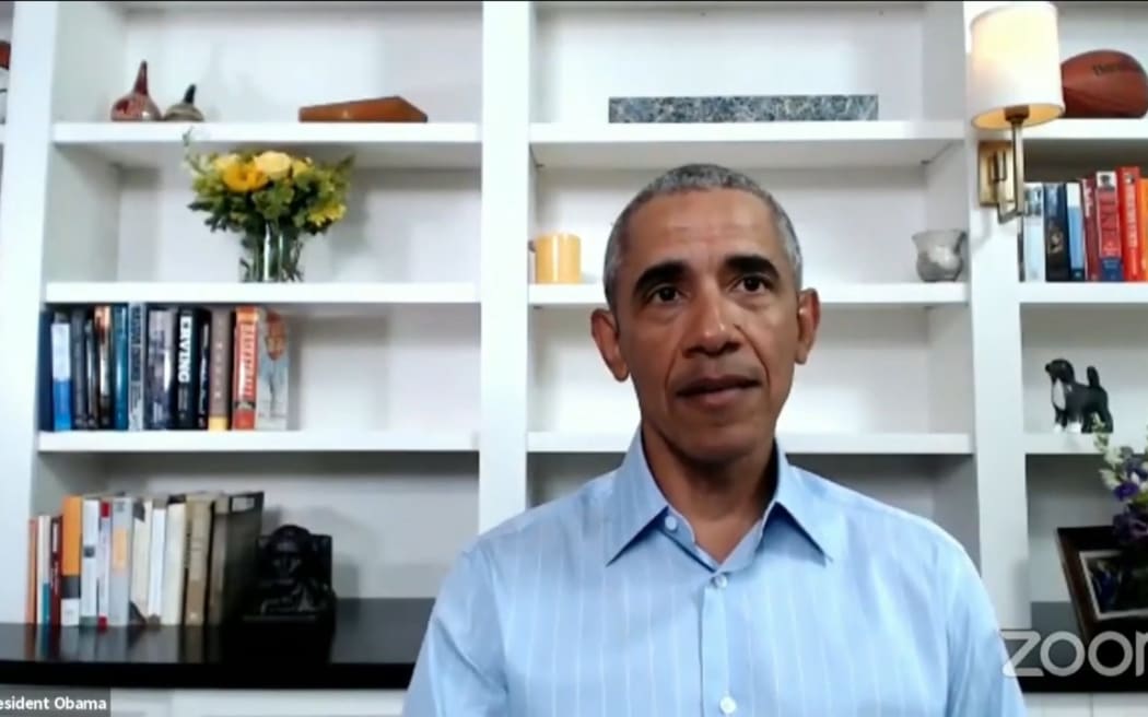 Barack Obama speaks on George Floyd's death.