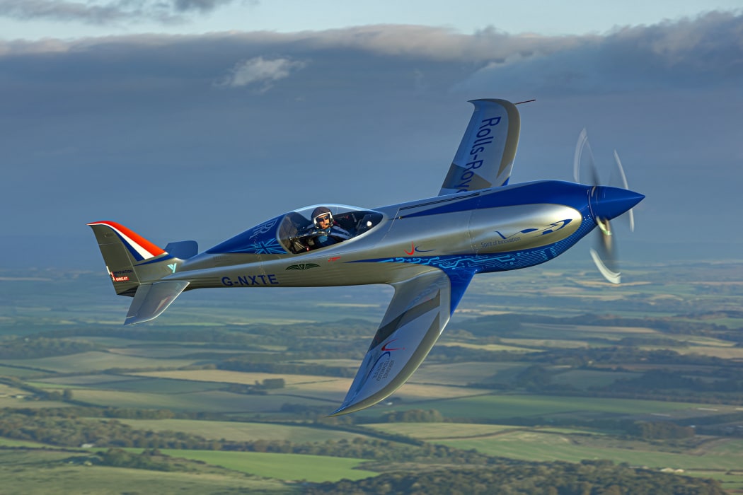 Rolls-Royce's electric Spirit of Innovation plane.