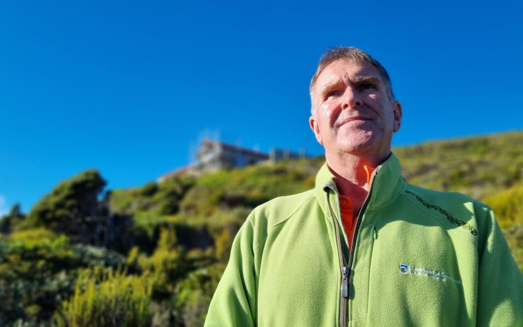 DOC project manager Wayne Boness says the new hut has been built to withstand 300kmh winds