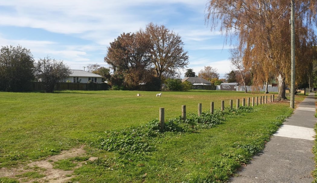 The site on Geddis Avenue in Maraenui, Napier where Housing New Zealand will build its first affordable homes in Hawke’s Bay.