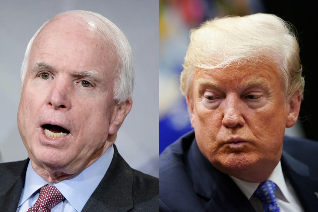 John McCain died on Sunday.