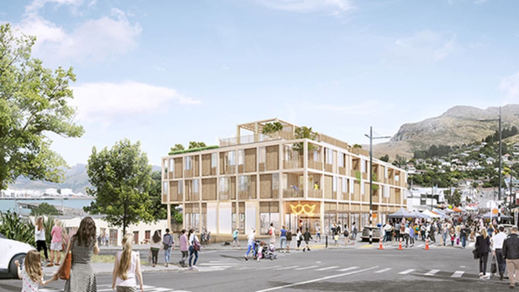 Collett's Corner artists impression