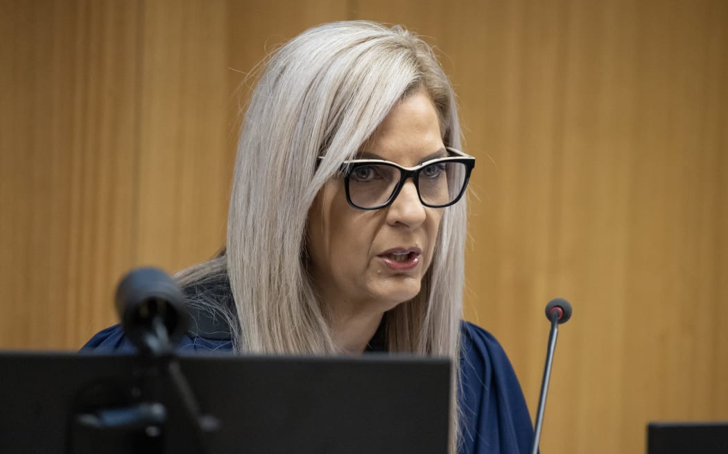 24th October 2023 Iain McGregor/The Press/Pool
Christchurch Masjidain Attack Coronial hearing.
Coroner Brigitte Windley.