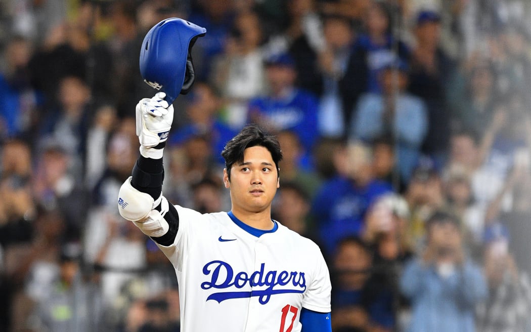 Los Angeles Dodgers player Shohei Ohtani