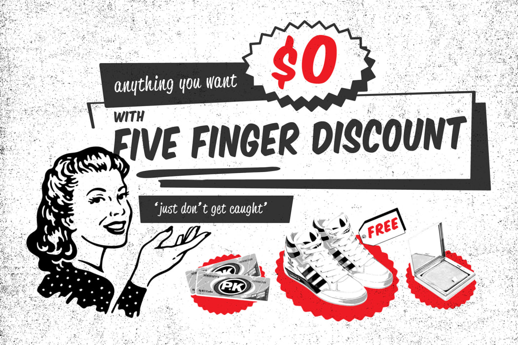 Five finger discount