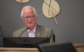 Dilworth School former headmaster Murray Wilton speaking at the Royal Commission of Inquiry into Abuse in Care on 19 October, 2022.