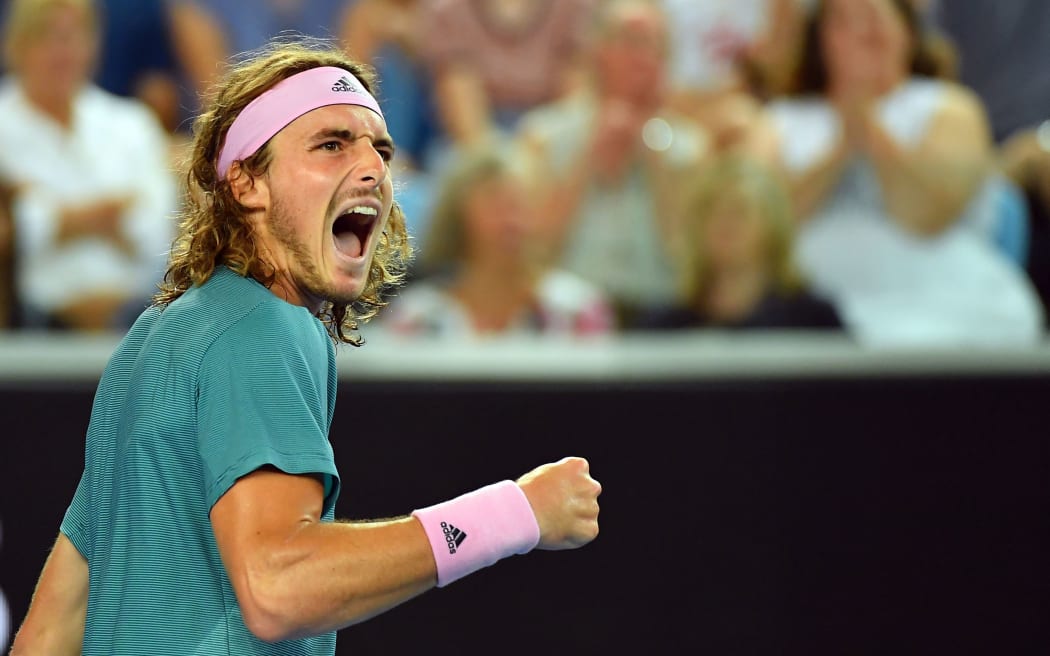 Greek tennis player Stefanos Tsitsipas
