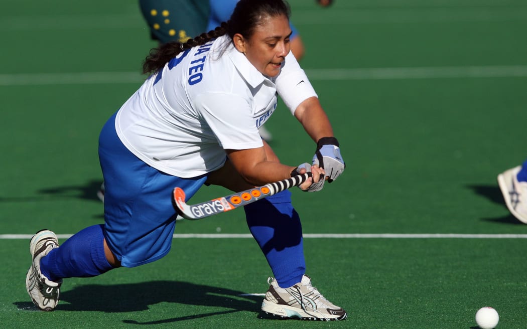 Samoa women's hockey captain Peta Mualia Teo.