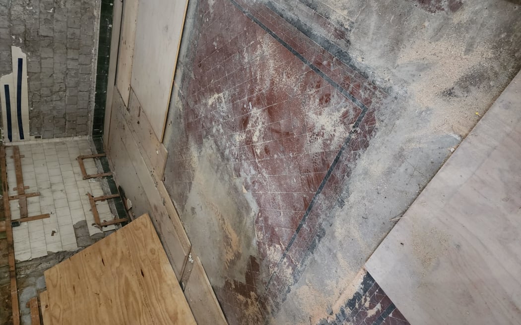 Heritage tiles at Rotorua Museum