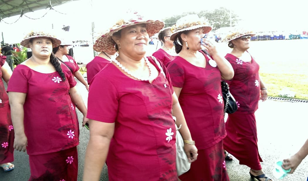 Community members and school groups took part in ceremonies.