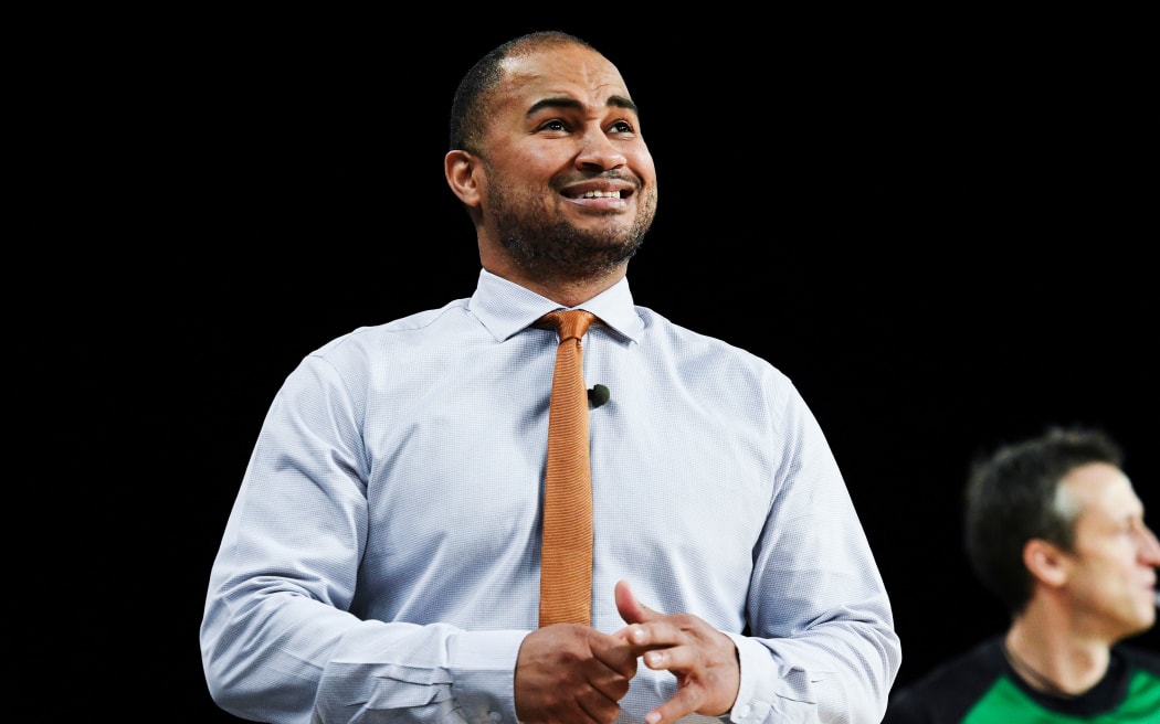 Breakers coach Kevin Braswell.