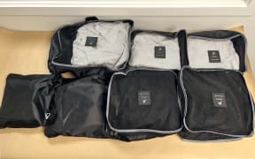 The methamphetamine was concealed within travel cubes.