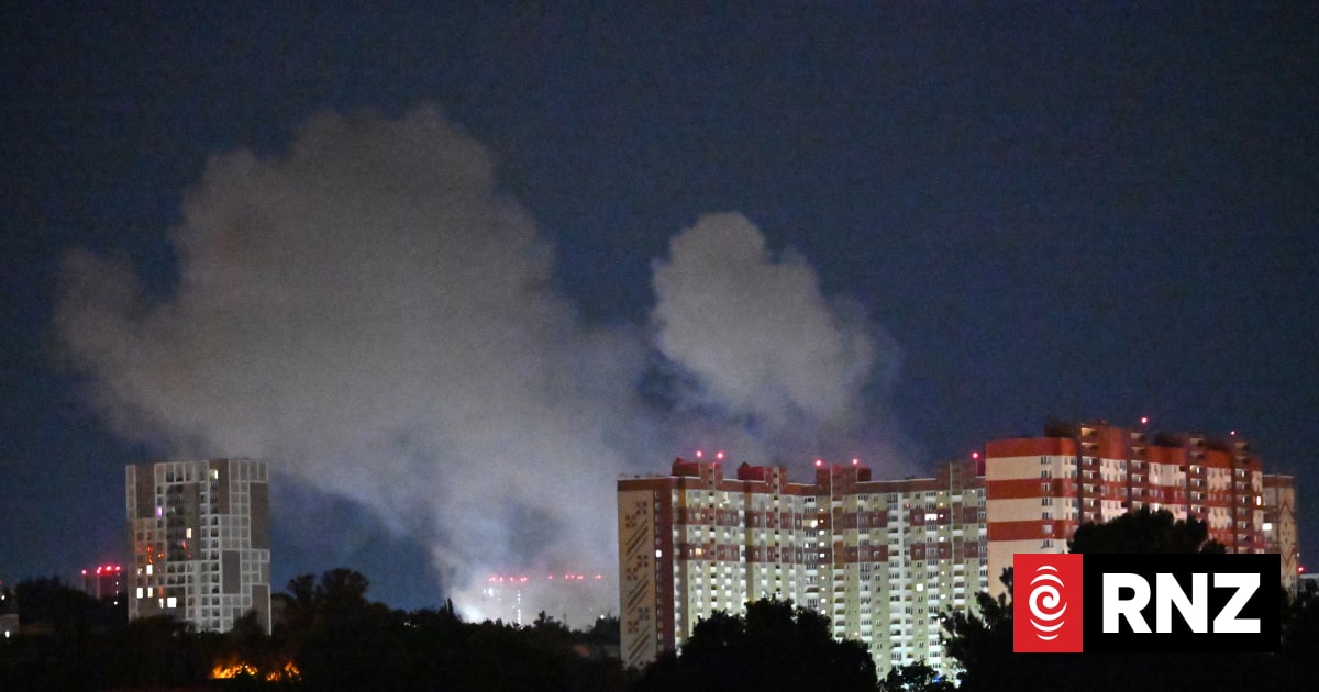 Attack on Kyiv kills 3, hits apartments, other buildings