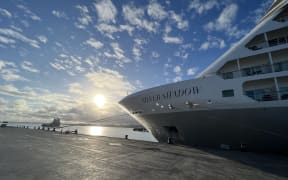 The Silver Shadow cruise ship was one of seven luxury liners that visited Taranaki this season.