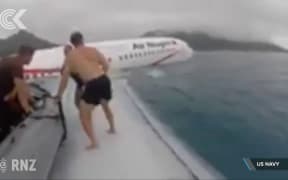 Passenger describes moment plane crashed into sea: RNZ Checkpoint